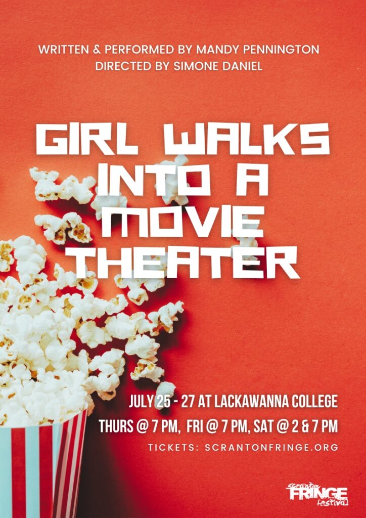 Girl Walks Into a Movie Theater by Mandy Pennington